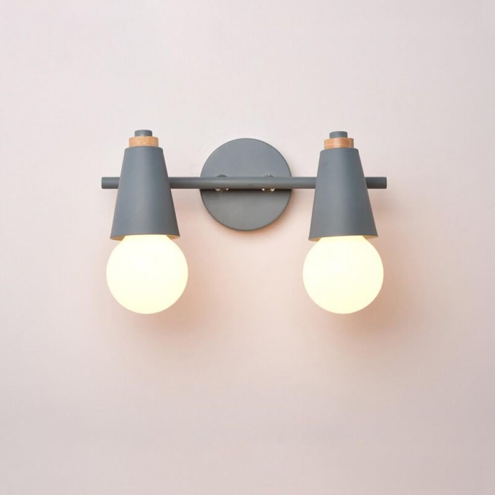 Настенный светильник Korno 2 Blue (WL-0002303 M/GREY) Настенный светильник Korno 2 Blue (WL-0002303 M/GREY)