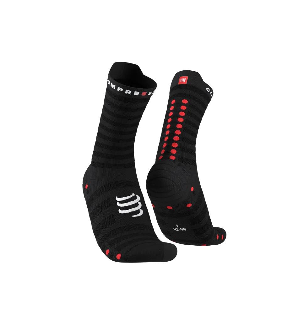 Шкарпетки Compressport Pro Racing Socks V4.0 Ultralight Run high T3 Black/Red (a417c960)