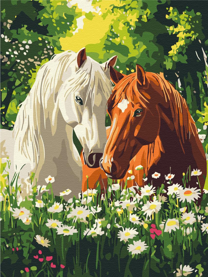 Картина по номерам Brushme Тишина цветущего утра 30x40 см (RBS54425)