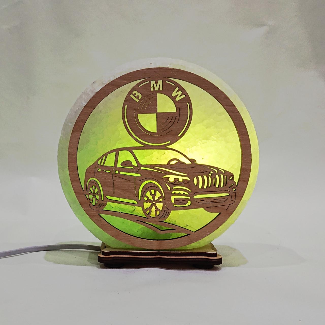 Соляной светильник BMW (КБ-00001-g)