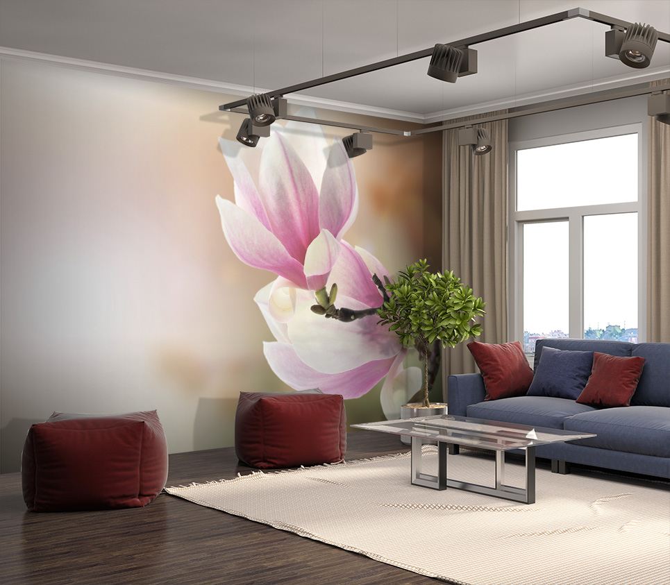 Фотошпалери WS Wallpaper 3D Квіти 360x260 см (31049)
