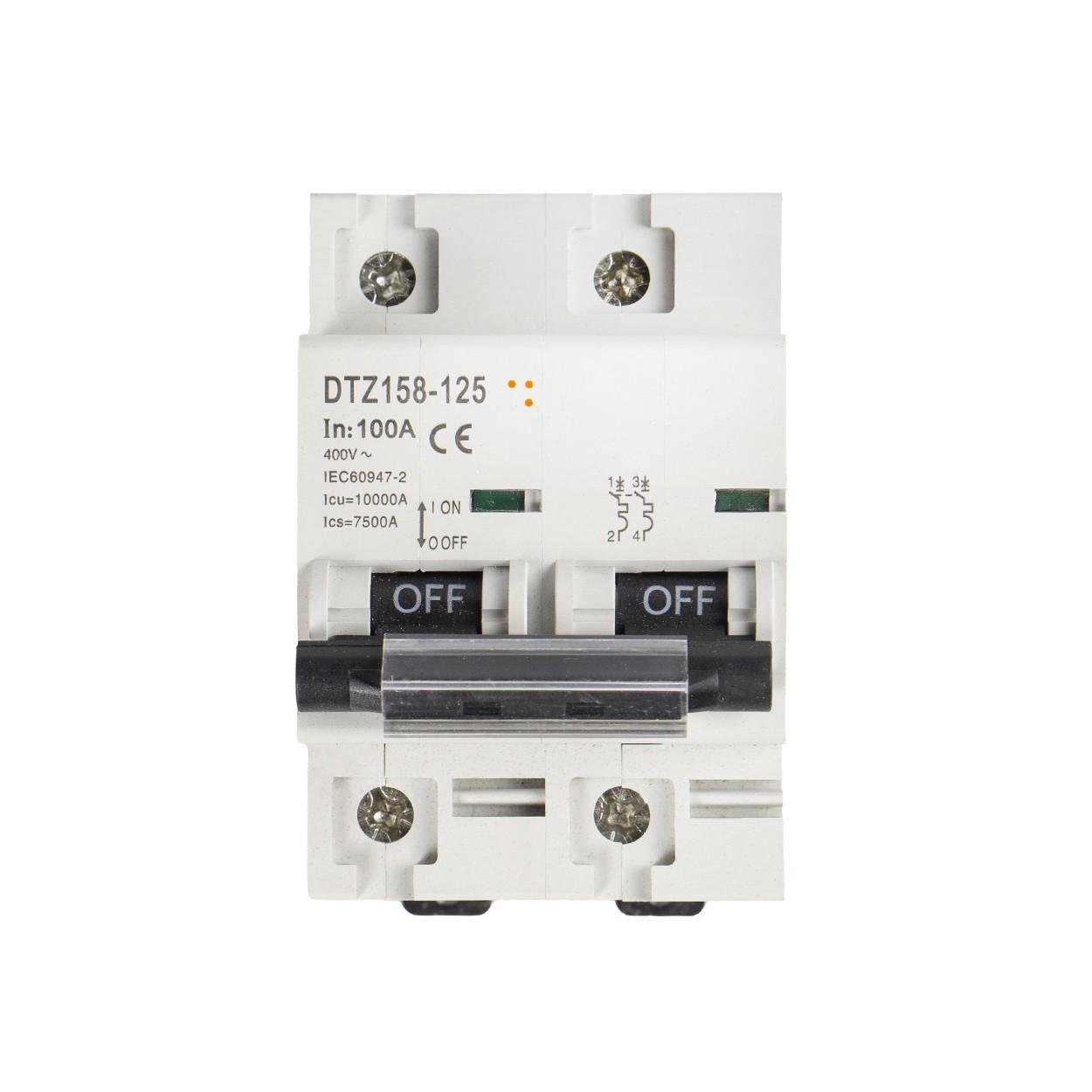 Автоматический выключатель TESLA DTZ158-125 (139) - фото 2