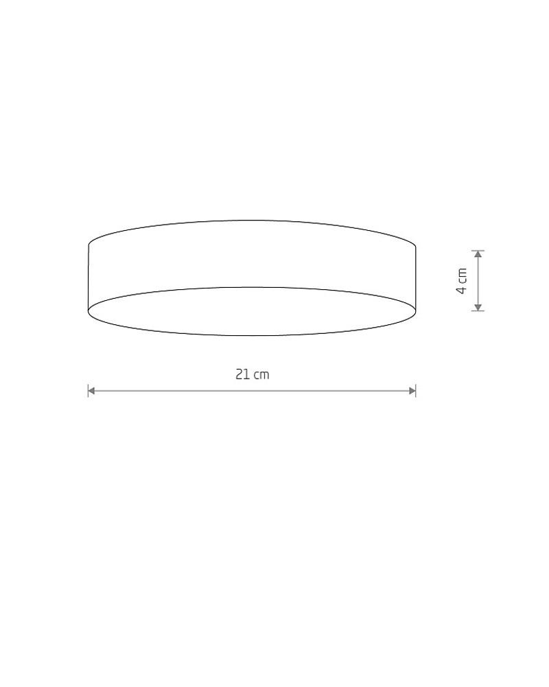 Стельовий світильник Nowodvorski 10413 Lid Round Led 1x35W 4000K 3300Lm (2229963057) - фото 5