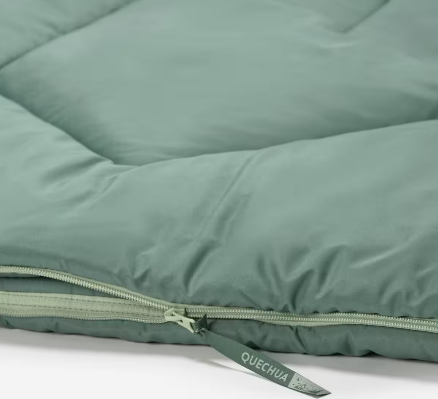 Мішок спальний Quechua для кемпінгу 190x80 см Зелений - фото 6 Мішок спальний Quechua для кемпінгу 190x80 см Зелений - фото 6