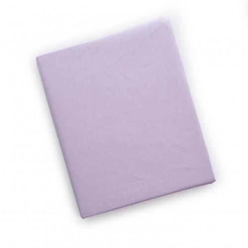 Простынь для детской овальной кроватки Twins на резинке 120x60 см Розовый