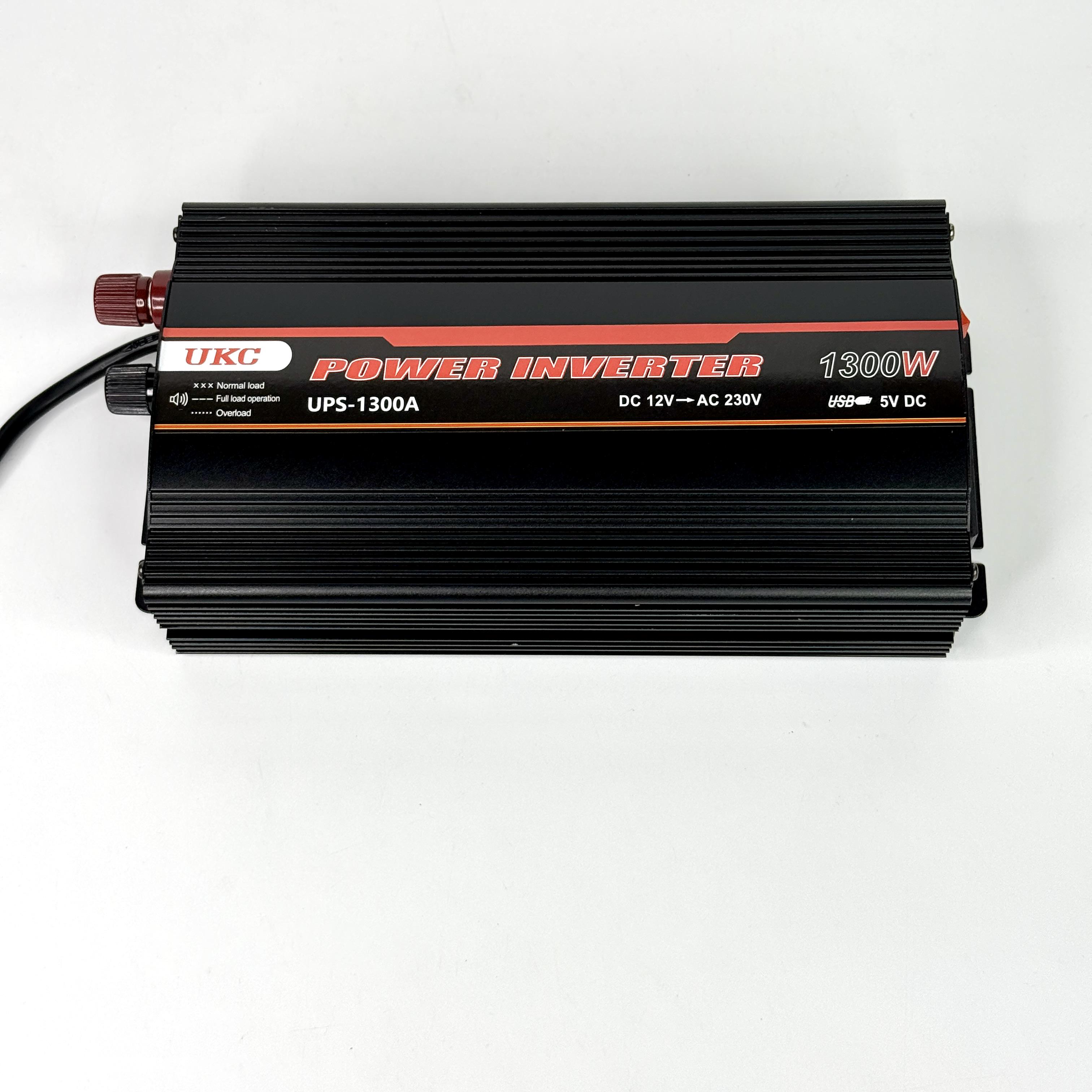 Перетворювач напруги UKC 1300W 12V-220V U1300-PS (18137824)