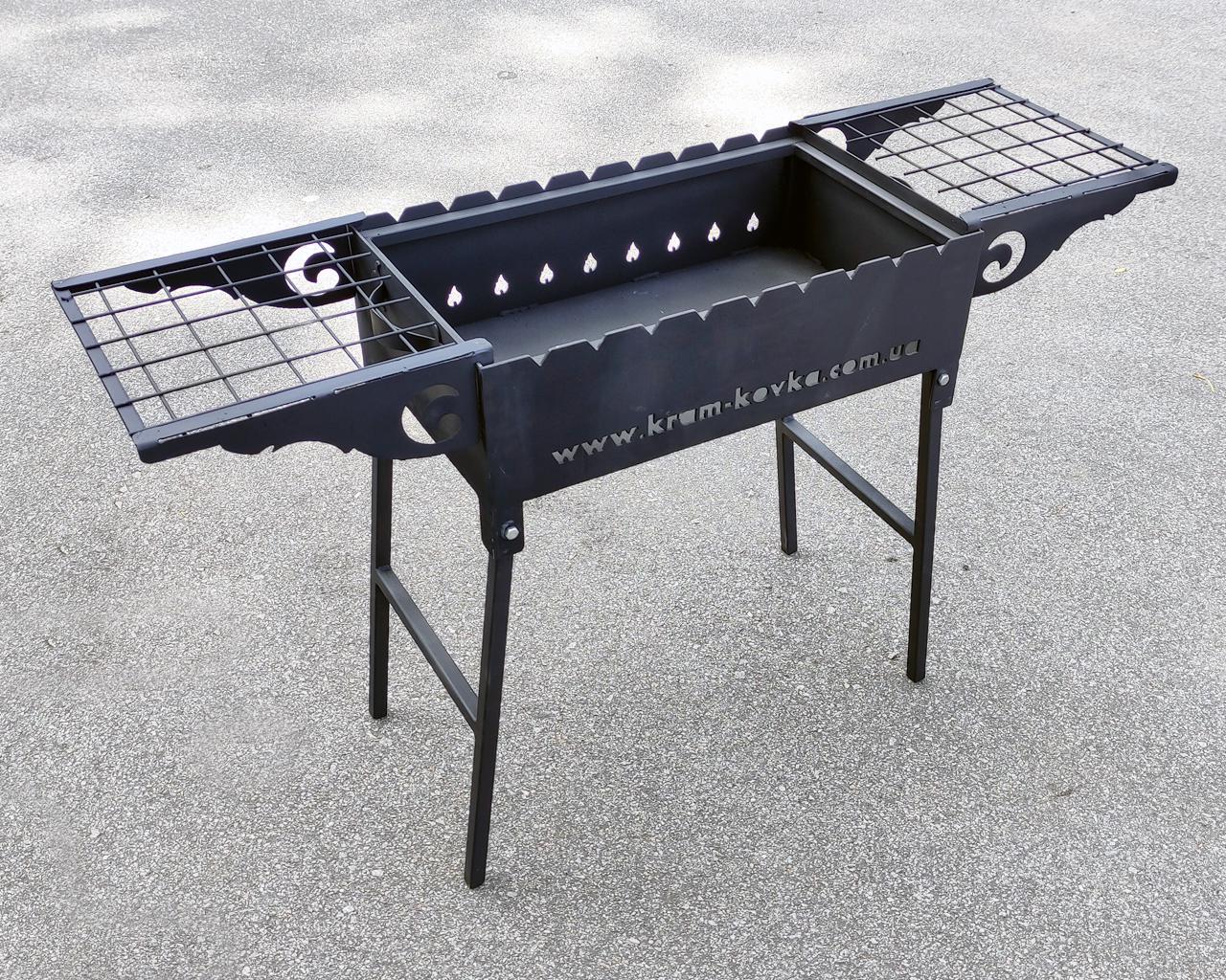 Мангал Kram-kovka зі складними ніжками Роммі та боковушками 3 мм - фото 5 Мангал Kram-kovka зі складними ніжками Роммі та боковушками 3 мм - фото 5