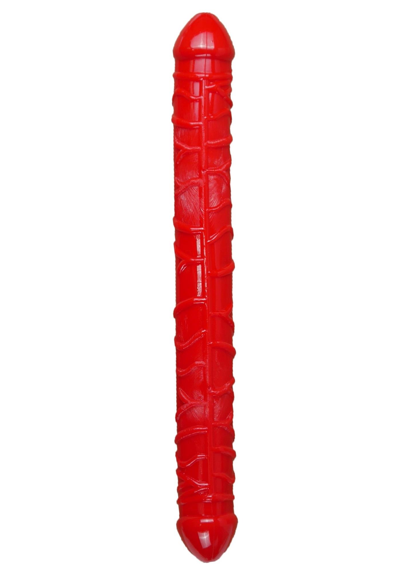 Фалоімітатор двосторонній BOYS of TOYS 33,5 см Червоний (62530067-00090)