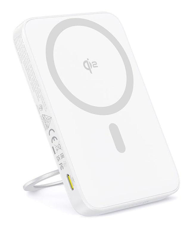 Повербанк Baseus PicoGo Qi2 5000 mAh Moon White (P10076800213-01)