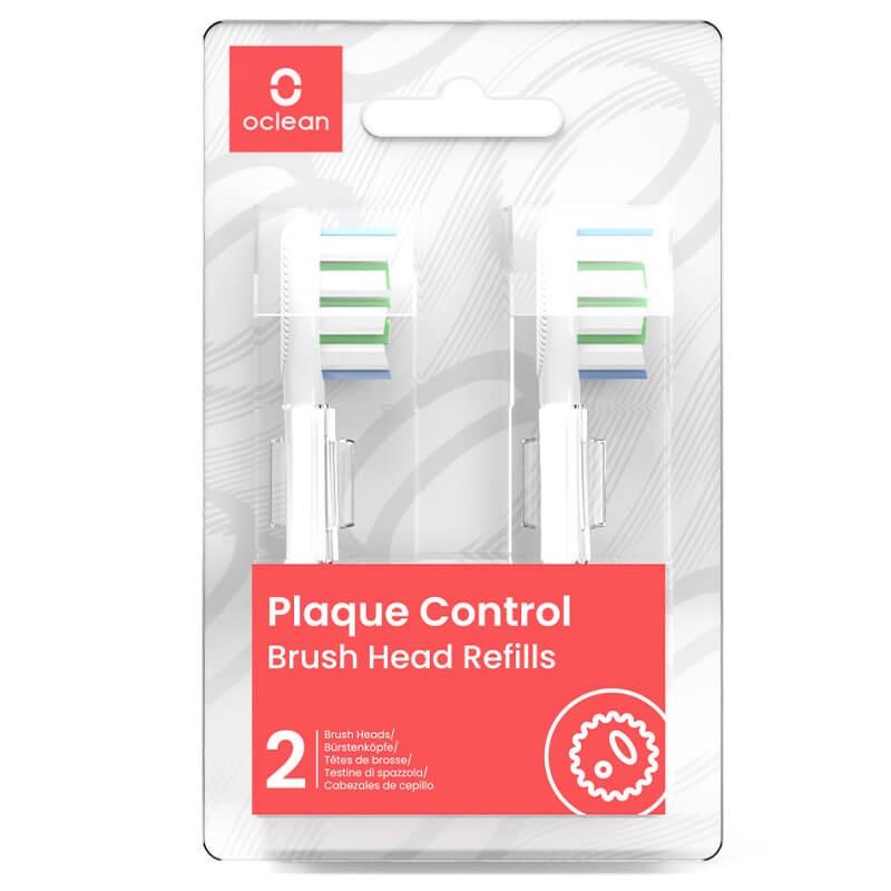 Насадка P1C1 W06 Professional Clean для зубної щітки Oclean X Pro/One/SE/Air/F1/Z1/X10/Flow Sonic/Endurance 2 шт. Білий - фото 2