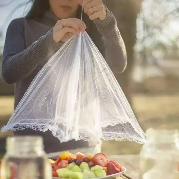 Москитная сетка-зонтик складная на стол для защиты еды от мух 64х48 см (2927df75) - фото 5 Москитная сетка-зонтик складная на стол для защиты еды от мух 64х48 см (2927df75) - фото 5