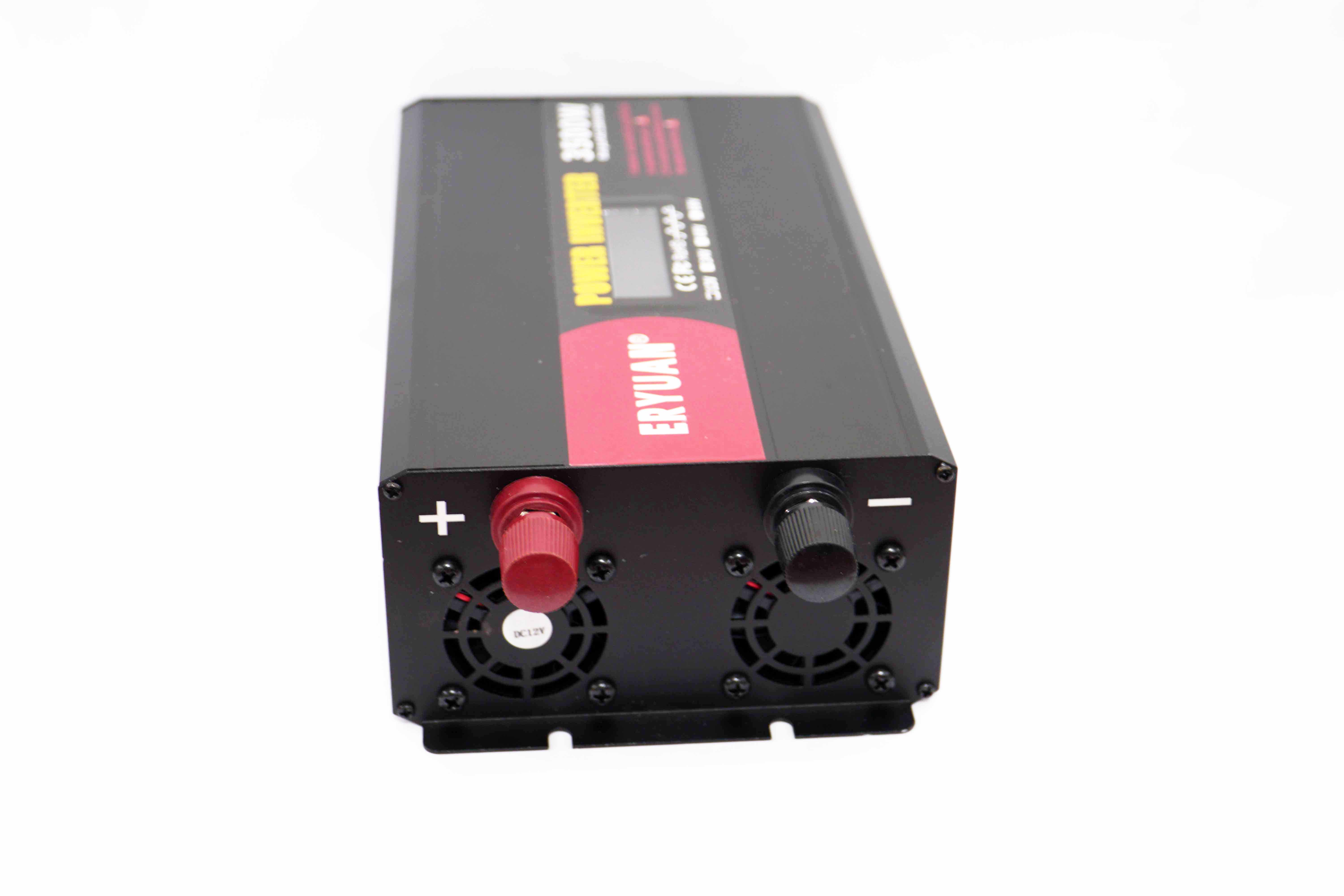 Автомобильный инвертор ERYUAN с чистой синусоидой 3500W LCD AC/DC 12V с вольметром (17921769) - фото 3 Автомобильный инвертор ERYUAN с чистой синусоидой 3500W LCD AC/DC 12V с вольметром (17921769) - фото 3