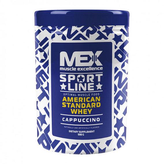 Протеин MEX Nutrition American Standard Whey 500 г 16 порций Cappuccino Протеин MEX Nutrition American Standard Whey 500 г 16 порций Cappuccino