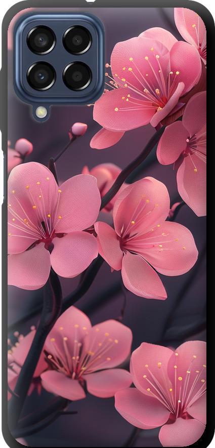 Чехол на Samsung Galaxy M33 M336B Пурпурная сакура (6075b-2633-42517)