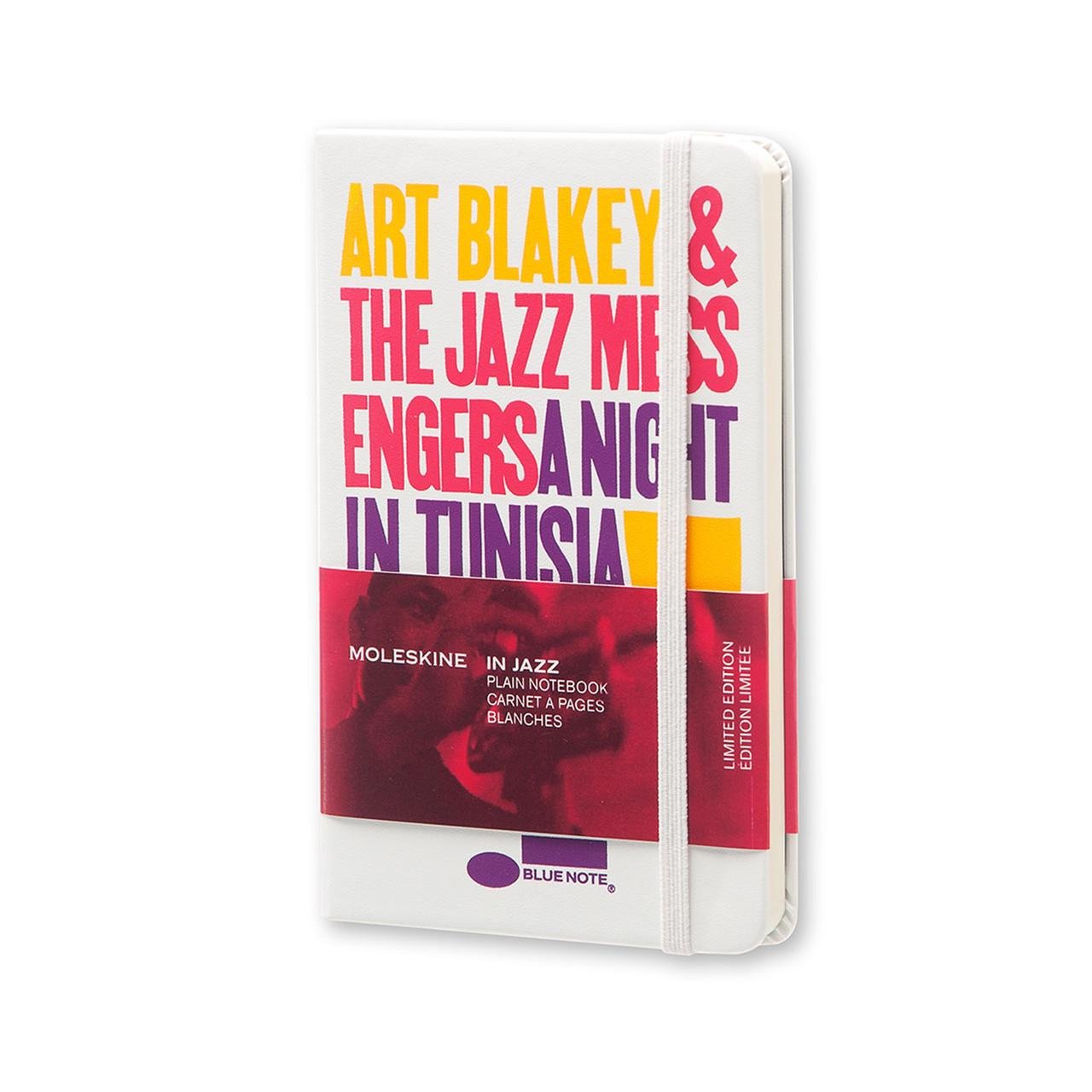 Блокнот Moleskine Limited Bluenote карманный 192 страницы нелинованный 9х14 см Белый