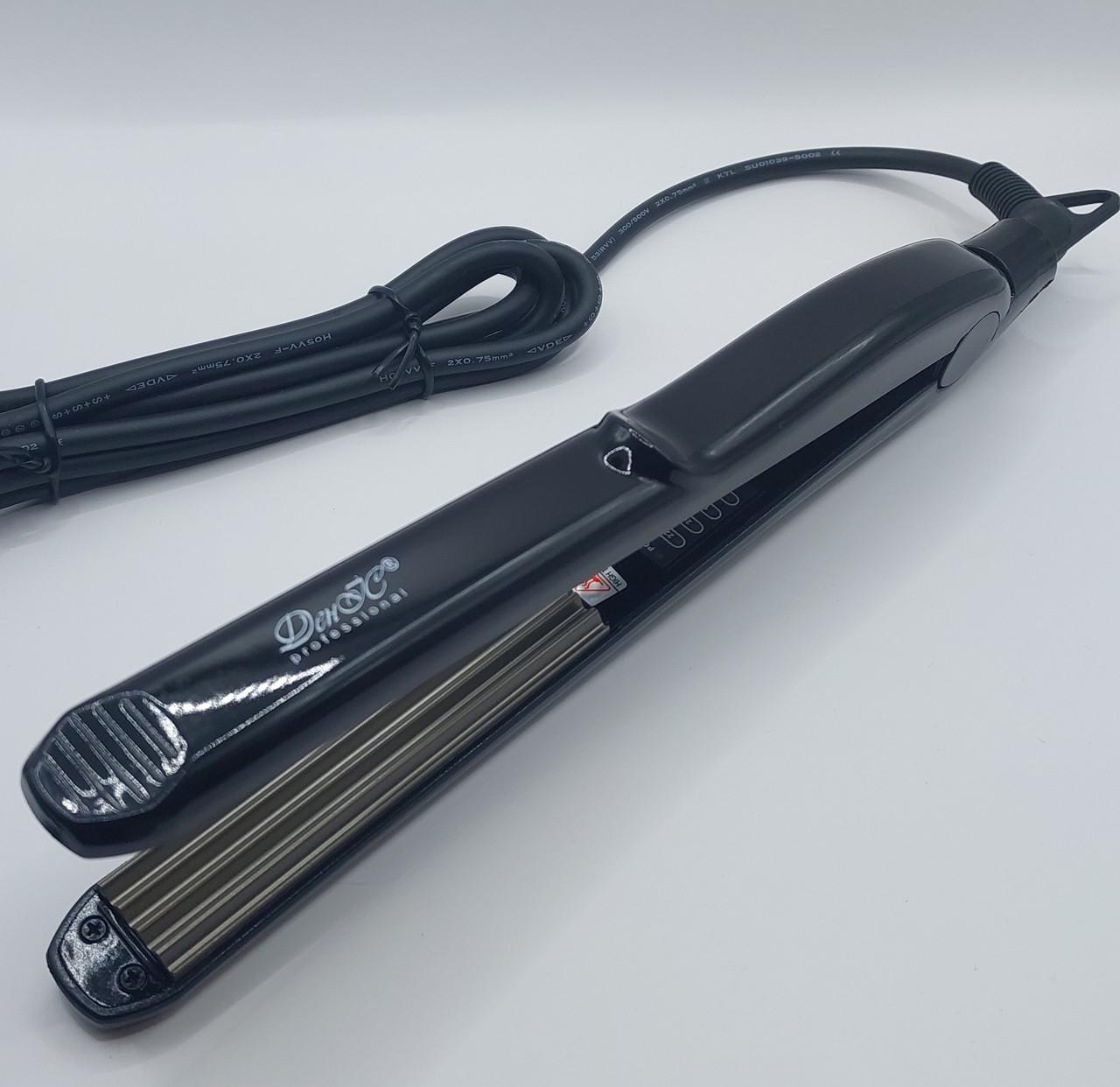 Праска гофре для волосся ДенІС professional професійна 212/4 (2091775674) - фото 2 Праска гофре для волосся ДенІС professional професійна 212/4 (2091775674) - фото 2