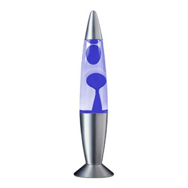 Лампа настольная восковая лава 35 см Синий (BA-624-35)