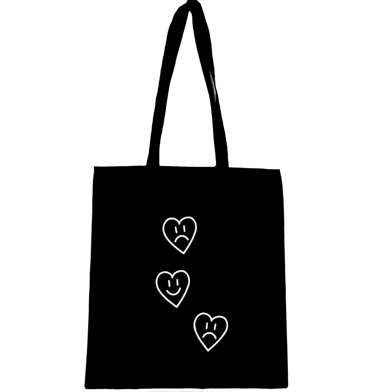 Эко-сумка с принтом Сердечки (963) Эко-сумка с принтом Сердечки (963)