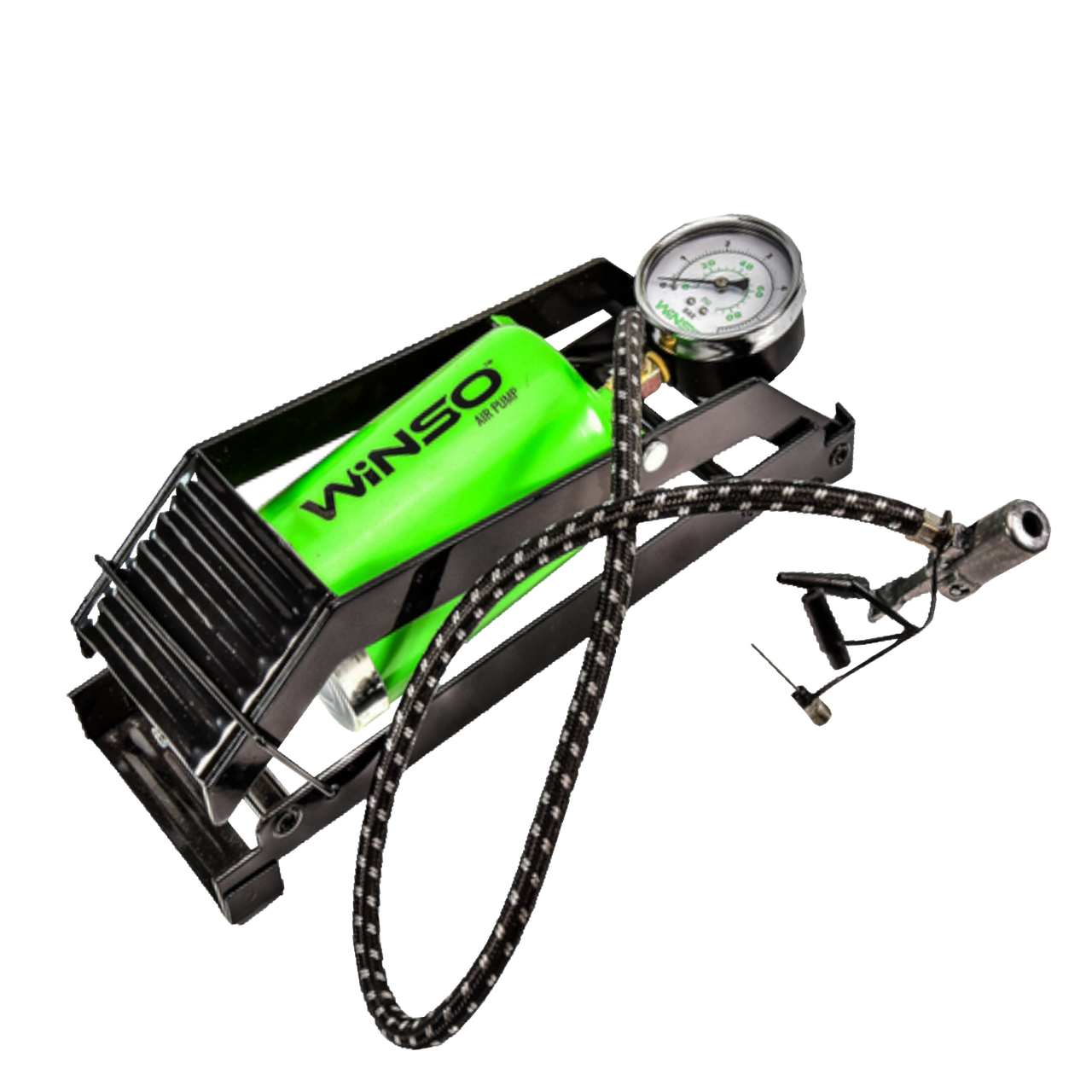 Насос ножной WINSO с манометром 80х130 мм (120220)