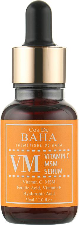 Сироватка Cos De Baha Vitamin C MSM Serum з вітаміном C та Е 30 мл - фото 3