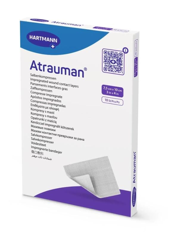Повязка атравматическая Atrauman 7,5х10 см 1 шт.