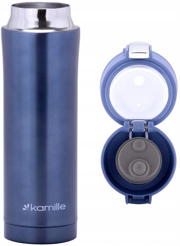 Термос Kamille Marigee з нержавіючої сталі 450 мл - фото 6