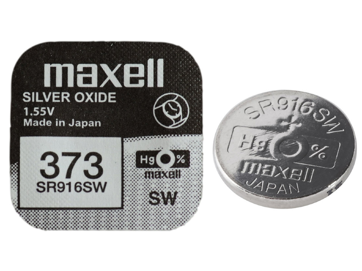 Батарейка часовая Maxell 373 V373 SR916SW (3639)
