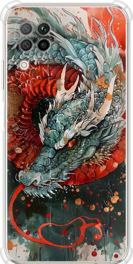 Чехол на Huawei P40 Lite Стихия огня (6101sp-1887-42517)