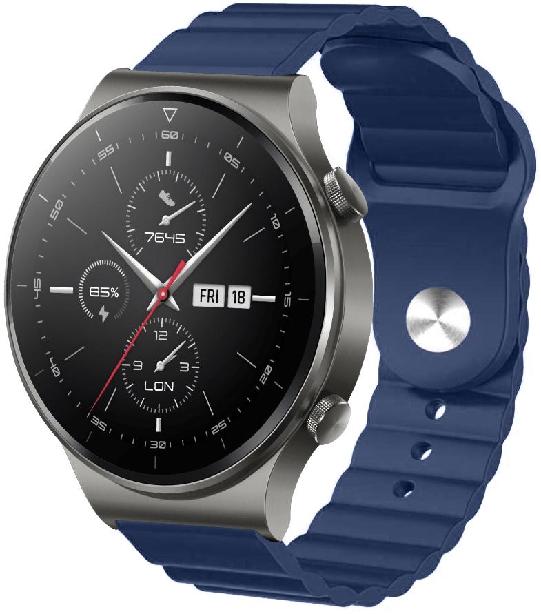 Ремешок Wave для Huawei Watch GT 2 Pro Dark Blue (23366-5D)