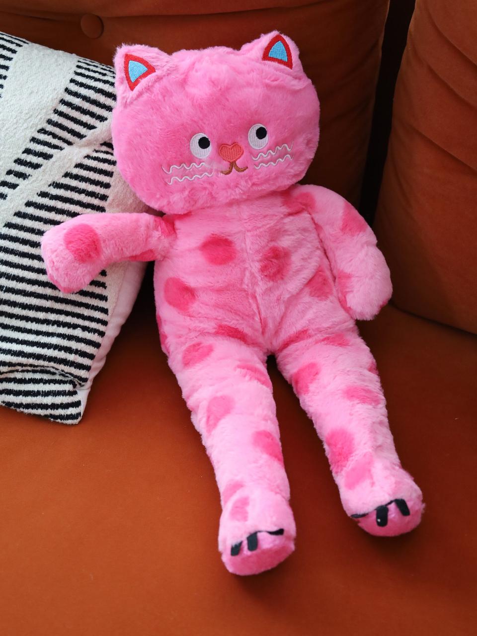 Мягкая игрушка Кот 55 см Розовый (3113665022)
