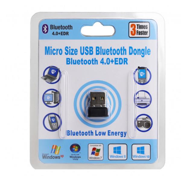 Адаптер USB Bluetooth v4.0 chip Broadcom Черный (B00879) - фото 3