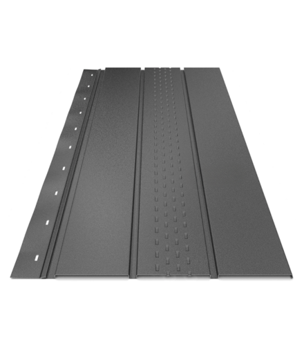 Софіт для даху перфорований металевий RAL9005  (2897467)