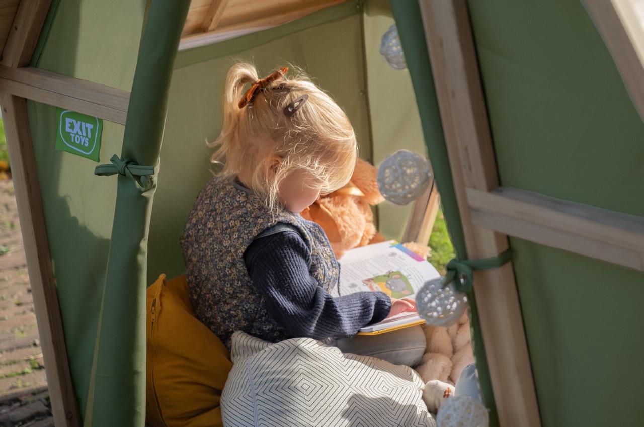 Игровой домик Exit Toys Yuki 100 из дерева кипариса - фото 8