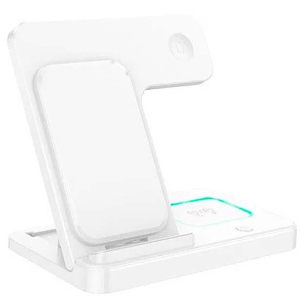 Зарядний пристрій Borofone BQ26 Best Wireless Fast Charger White (19557227)