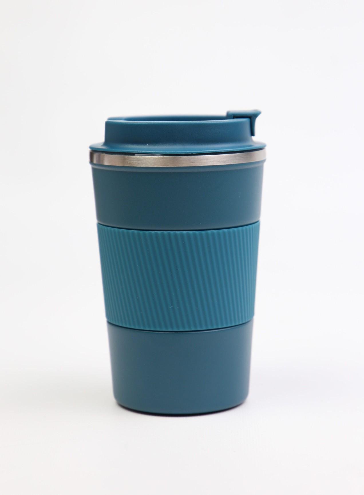 Термокружка вакуумная герметичная 380 мл Синий (00000010485) - фото 6 Термокружка вакуумная герметичная 380 мл Синий (00000010485) - фото 6