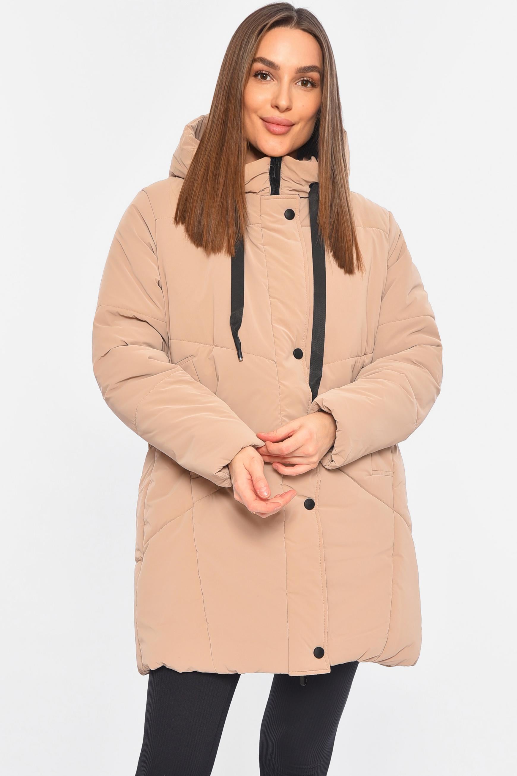 Куртка жіноча демісезонна S Бежевий (196407)