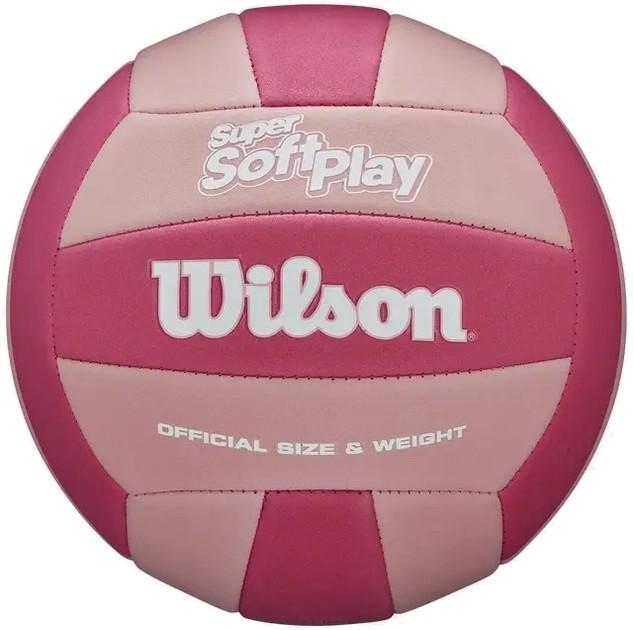 М'яч волейбольний Wilson WV4006002XBOF Super soft play Pink