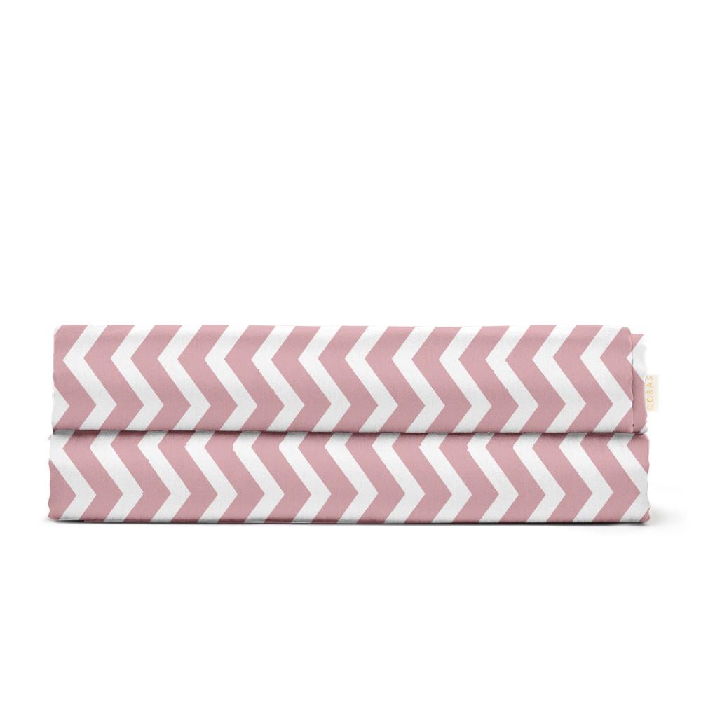 Простынь Cosas Rose Zigzag 240x260 см (4822052147337)