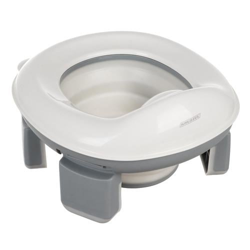 Горшок детский дорожный Kruzzel 25510 2в1 складной Белый
