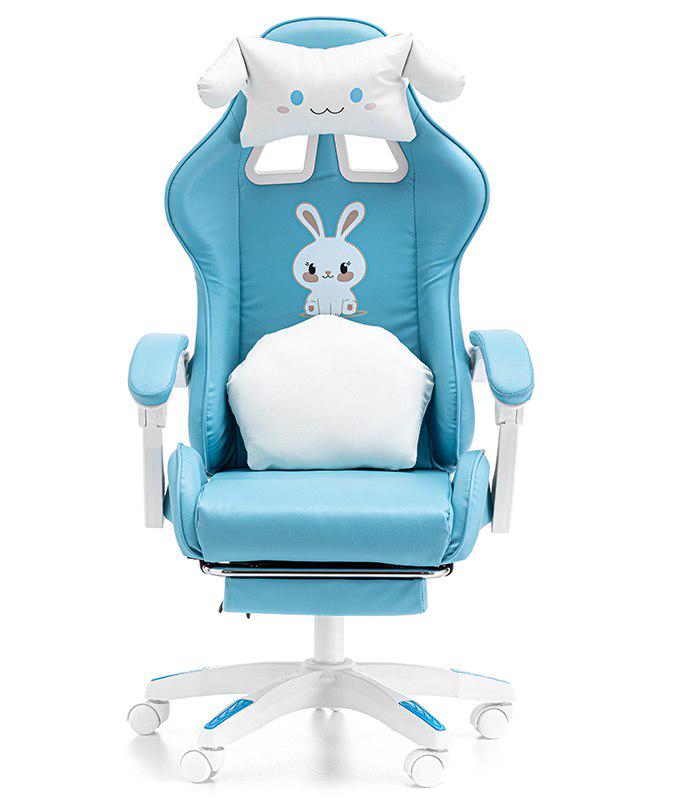 Крісло геймерське дитяче G893 з подушками та підставкою для ніг Синій (24096887) - фото 7 Крісло геймерське дитяче G893 з подушками та підставкою для ніг Синій (24096887) - фото 7