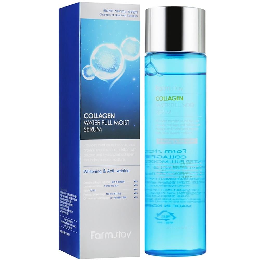 Сироватка для обличчя з колагеном Farmstay Collagen WaterFull Moist Serum Зволожуюча 250 мл (8809480770876)