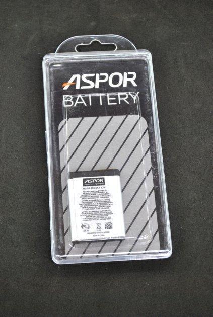 Аккумулятор Aspor для Nokia BL-5B 3220/3230/5070/6080/6120c6121c/N70/N80/N90 (1860523167)