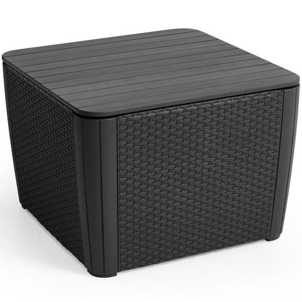 Стол-ящик садовый Keter Luzon Plus Графитовый (241664)