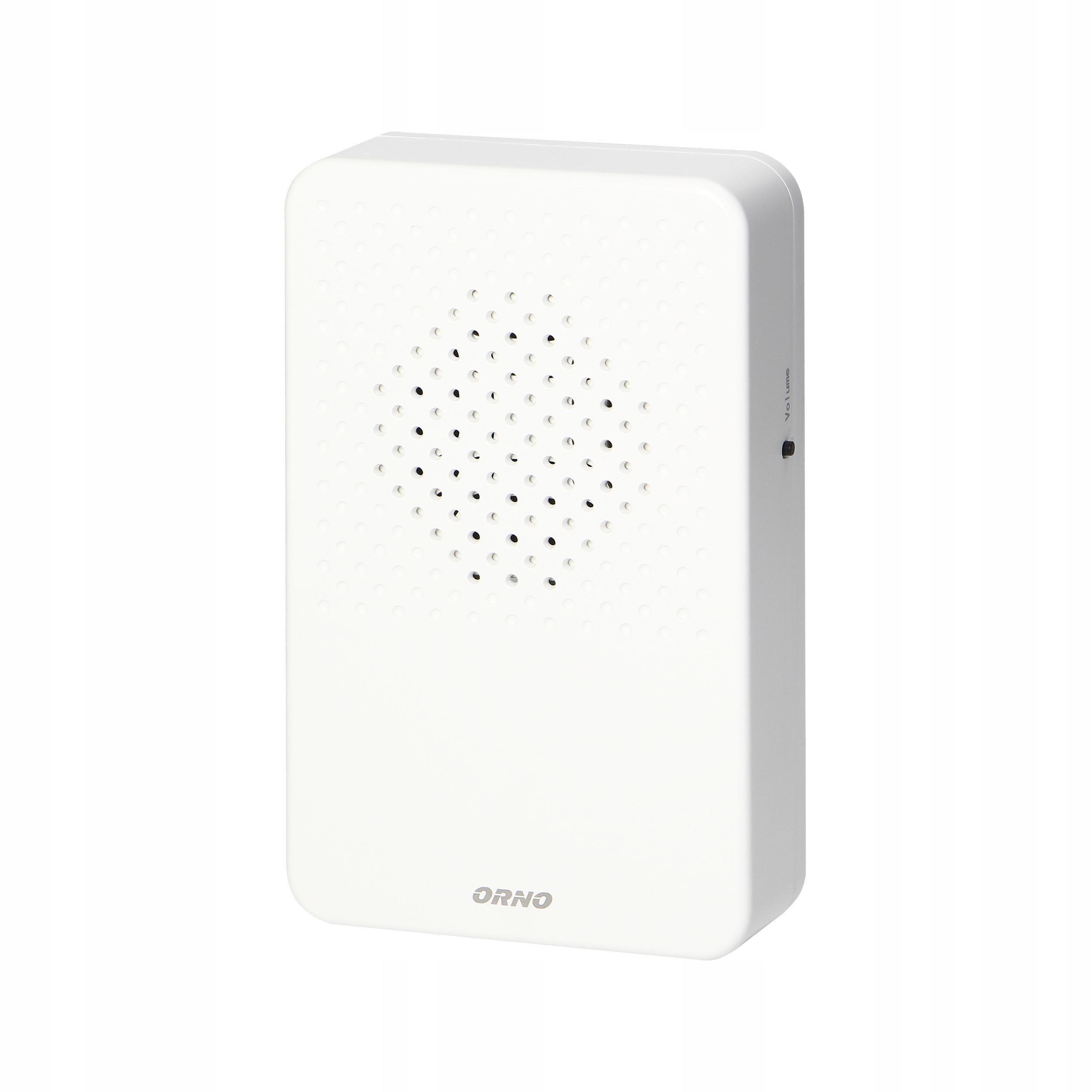 Звонок дверной ORNO LARK MAXI AC 1-тоновый 230V Белый (OR-DP-MR-161/W)