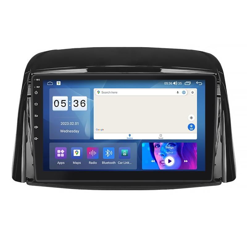 Автомагнитола штатная Lesko для Renault Koleos I рестайлинг 2011-2013 9" 2/32Gb CarPlay 4G Wi-Fi GPS Prime