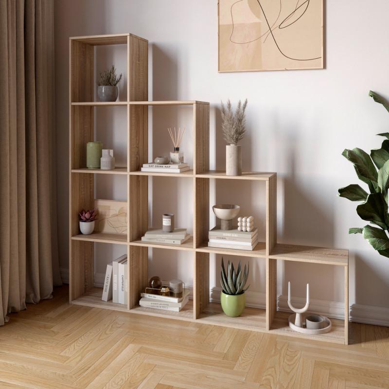 Стеллаж Джеко 1420 Дуб сонома (26638399) - фото 1 Стеллаж Джеко 1420 Дуб сонома (26638399) - фото 1