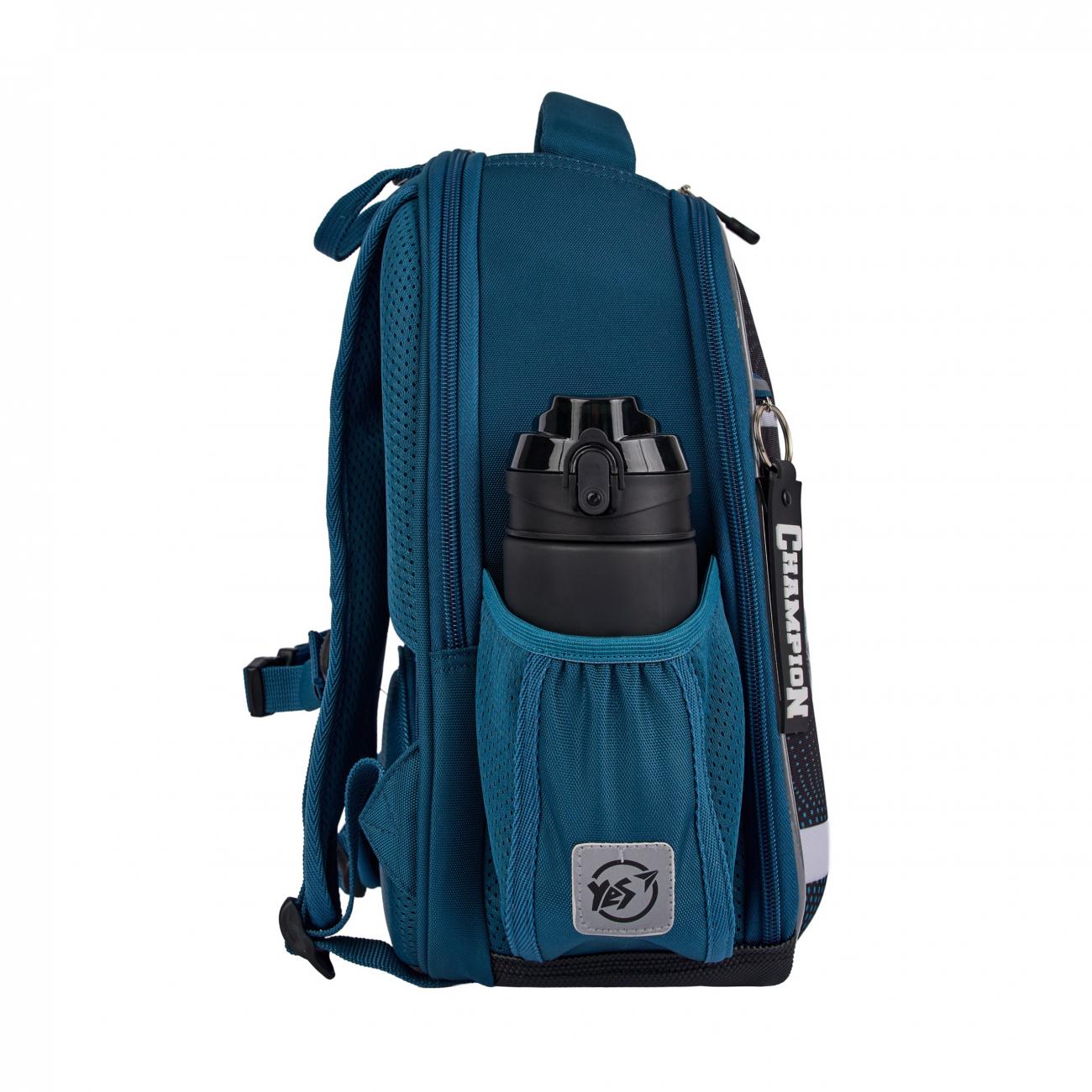 Рюкзак школьный каркасный с ортопедической спинкой YES H-100 Football Game (000995062) - фото 5 Рюкзак школьный каркасный с ортопедической спинкой YES H-100 Football Game (000995062) - фото 5