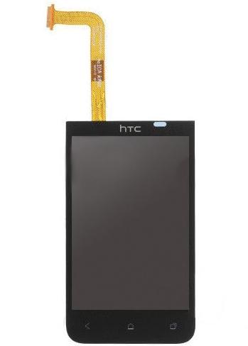 Дисплейний модуль Liquid Crystal Display/Touchscreen для HTC Desire 200 Чорний (000016546)
