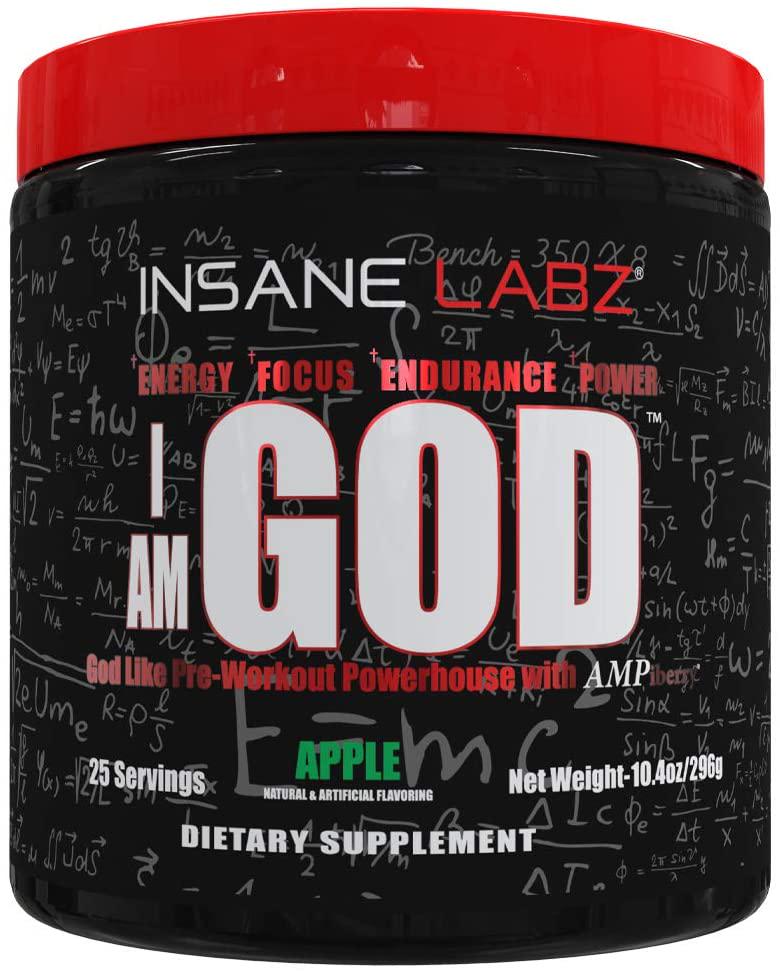 Комплекс предтренировочный Insane labz I am God Apple 296 г (00000024377)