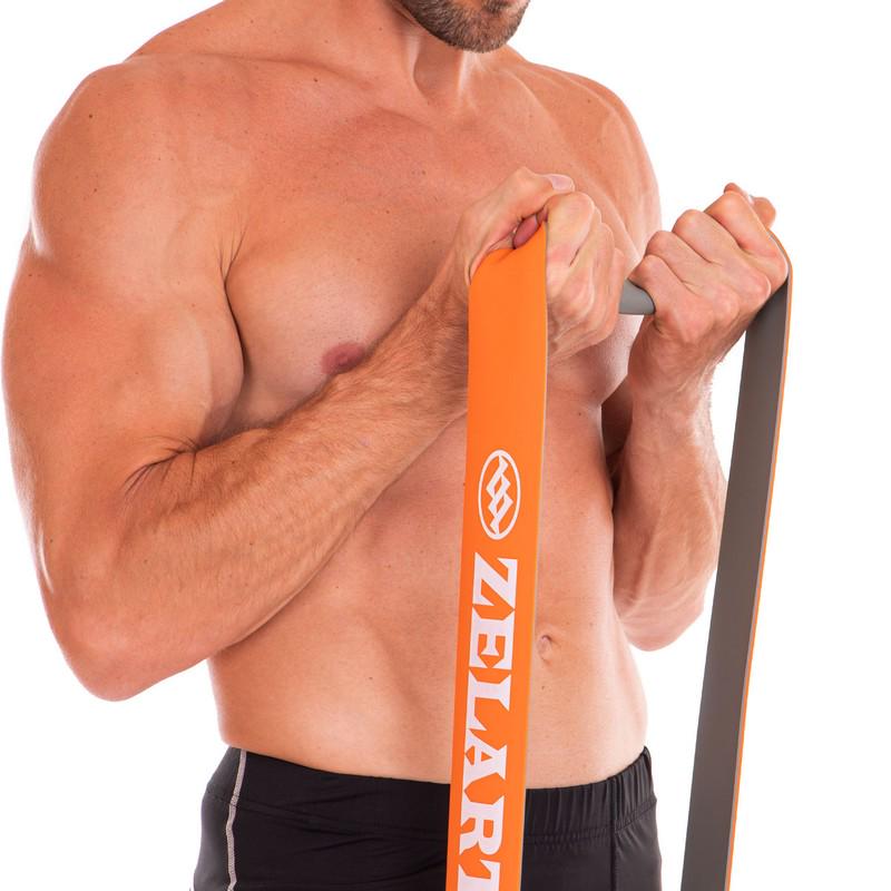 Резинка для підтягувань Power Bands FI-0911 XL Помаранчевий (56363099) - фото 5